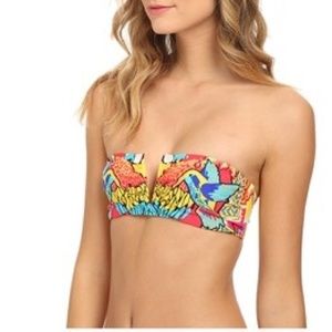 (Questionably) Mara Hoffman parrot top. Re-posh.